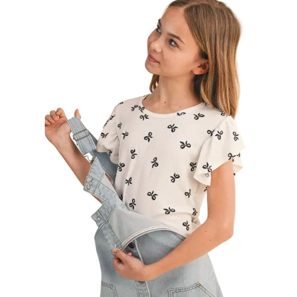 Girls Short Sleeve Top