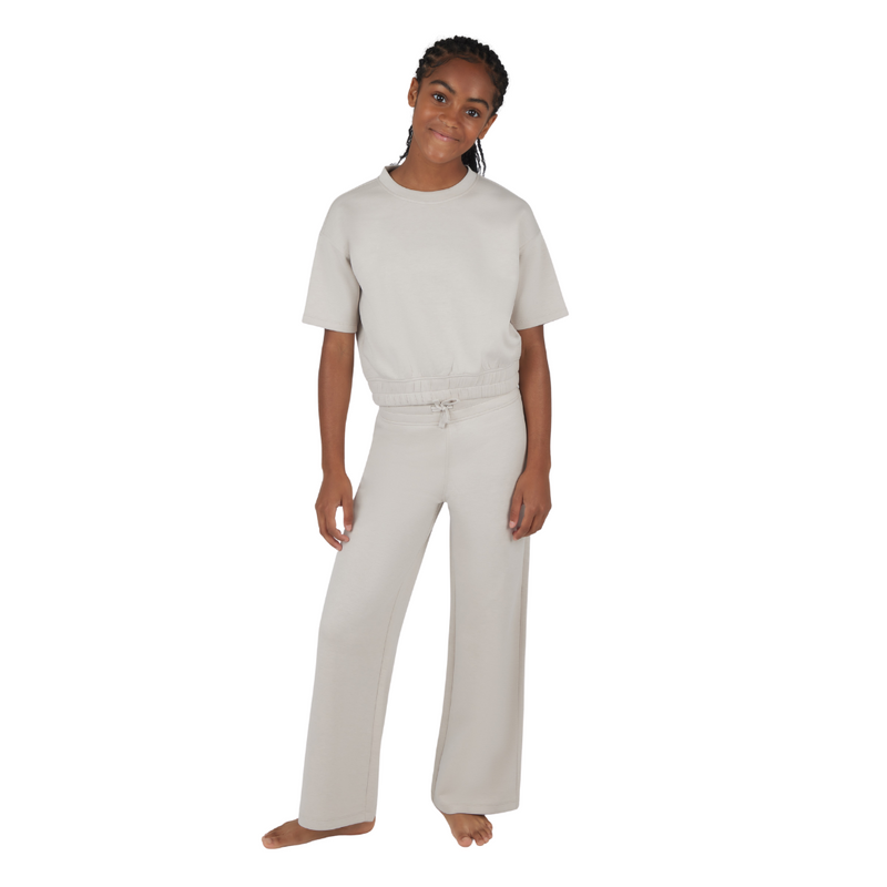 Girls Soft Scuba Pants