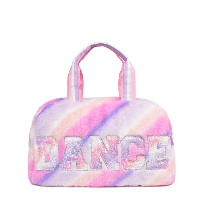 'Dance' Ombre Plush Medium Duffle Bag