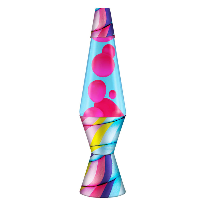 14.5" Lava Lamp - Candy Swirl/Pink/Lt Blue