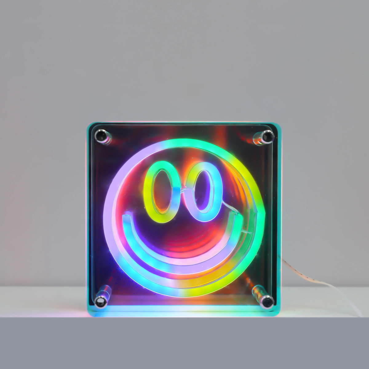 Neon Art Wall & Desk Sign | Smile