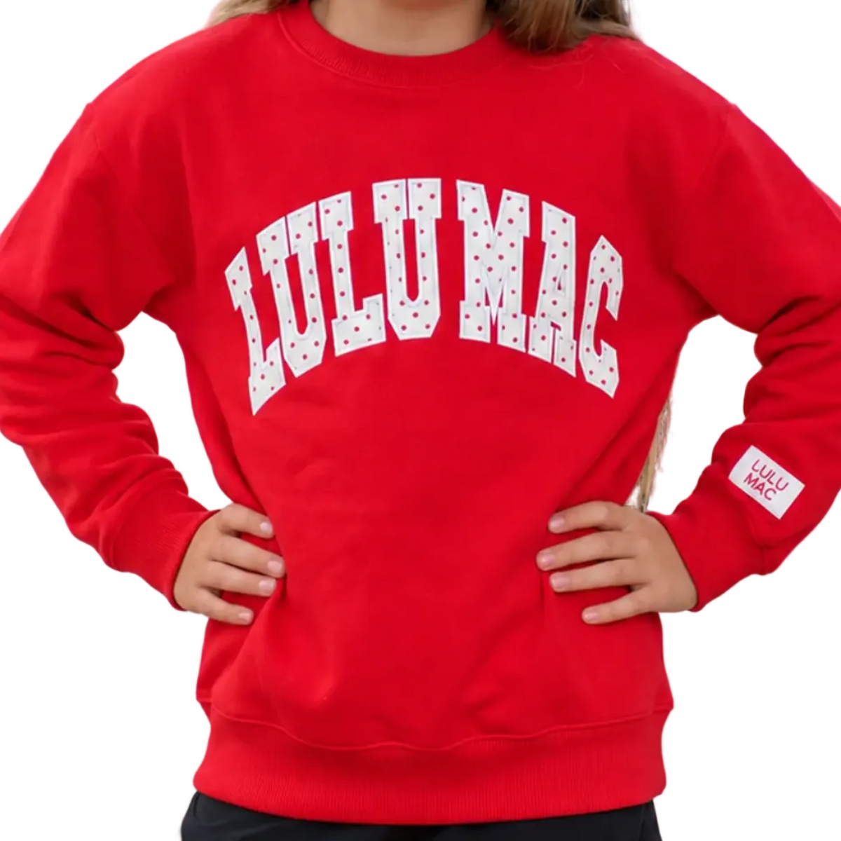 Lulu Mac Polka Dot Sweatshirt