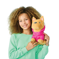 Dog In A Puffer Plush