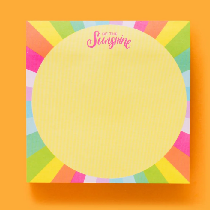 Sunshine Sticky Reminder Pad