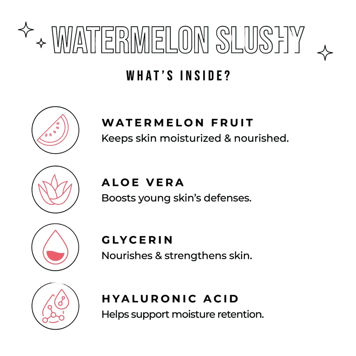 Watermelon Slushy Kid's Mask