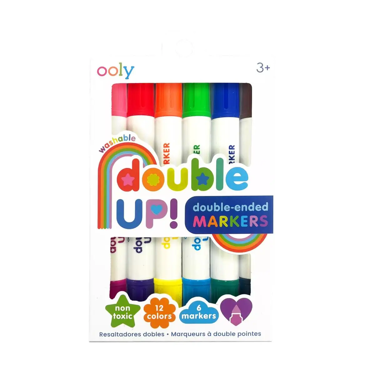 Double Up! Double-Ended Markers (Set of 6)