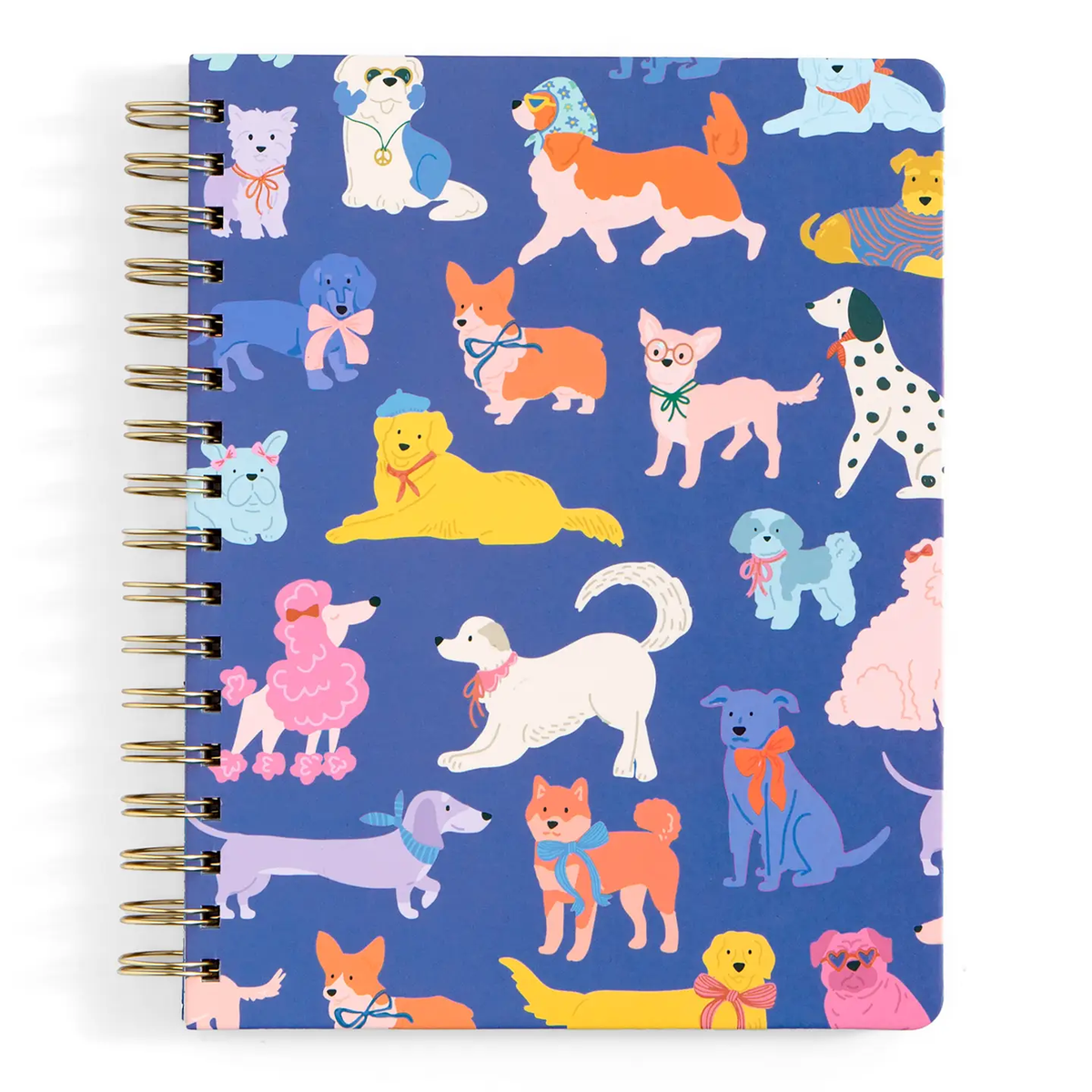 Dapper Dogs Spiral Notebook
