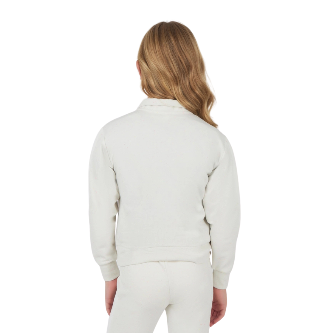 Confetti Terry Brushed Half Zip Pullover