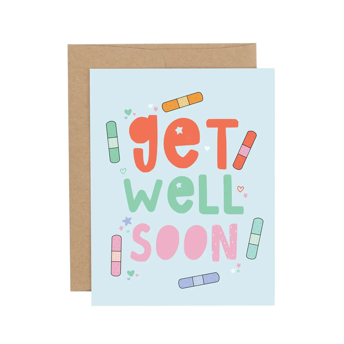 Get Well Soon Sympathy Greeting Card