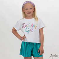 Birthday Girl Sequin Boxy Tee