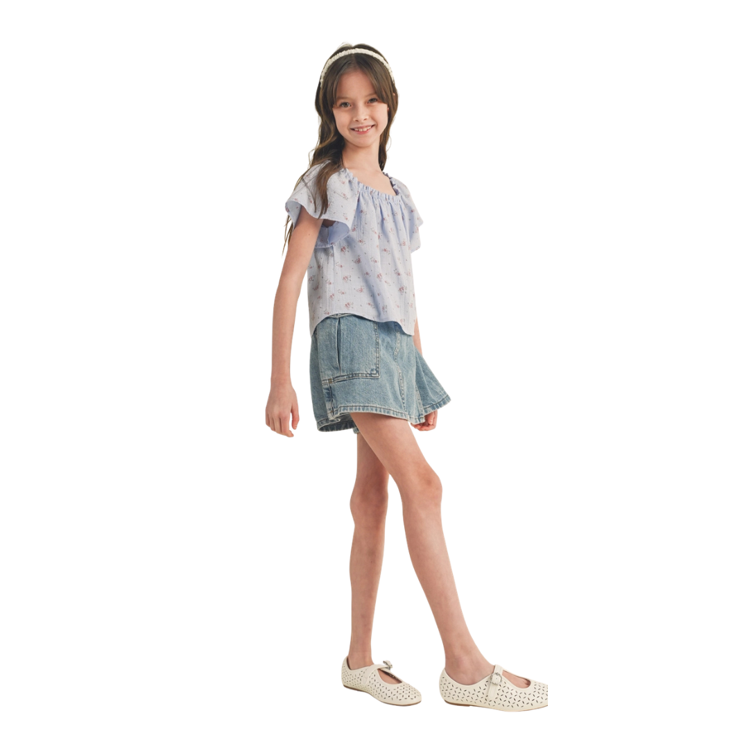 Peasant SS Loose Fit Top