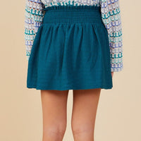 Smocked Waist Skirt