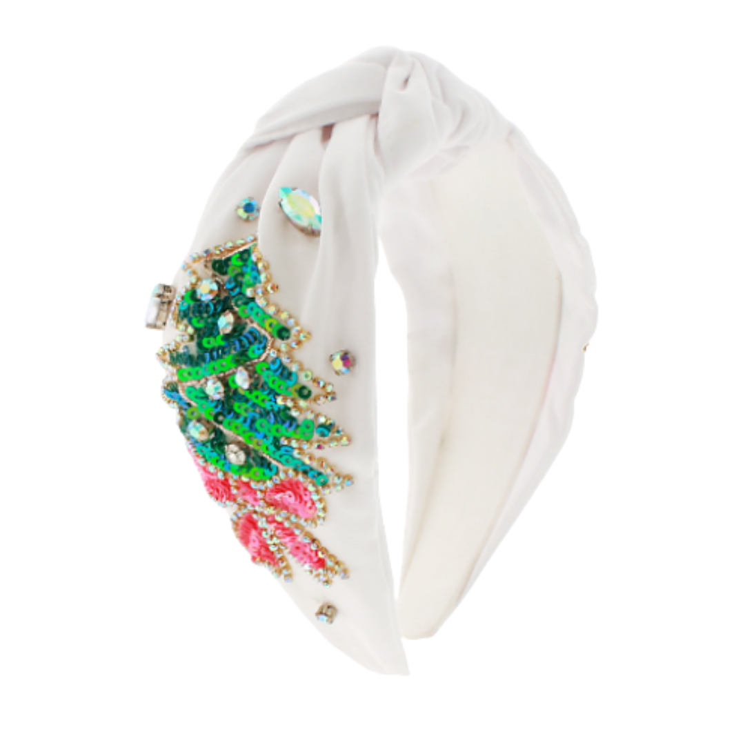 Christmas Tree & Ribbon Headband