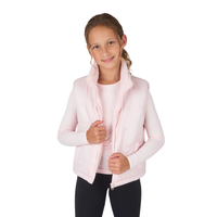 Girls Quilted Sherpa Lining Vest