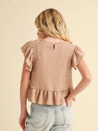 Asymmetrical Peplum Top