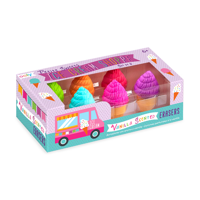 Petite Sweets Ice Cream Scented Erasers