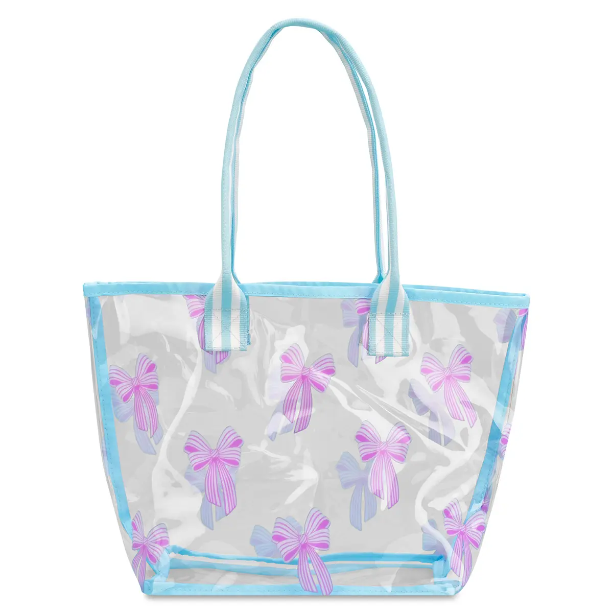 Spring Bows Clear Tote
