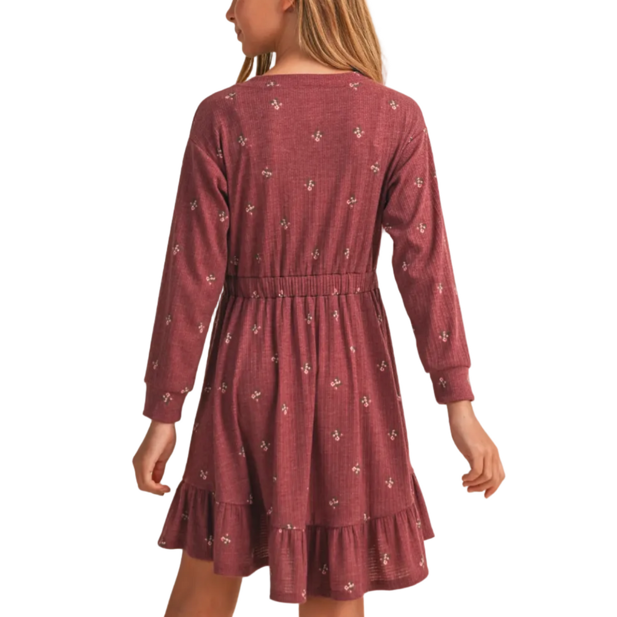 Knit Long Sleeve Dress