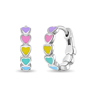 Heart Cascade Earring