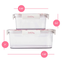 Sweet Tart Confetti Food Storage Set