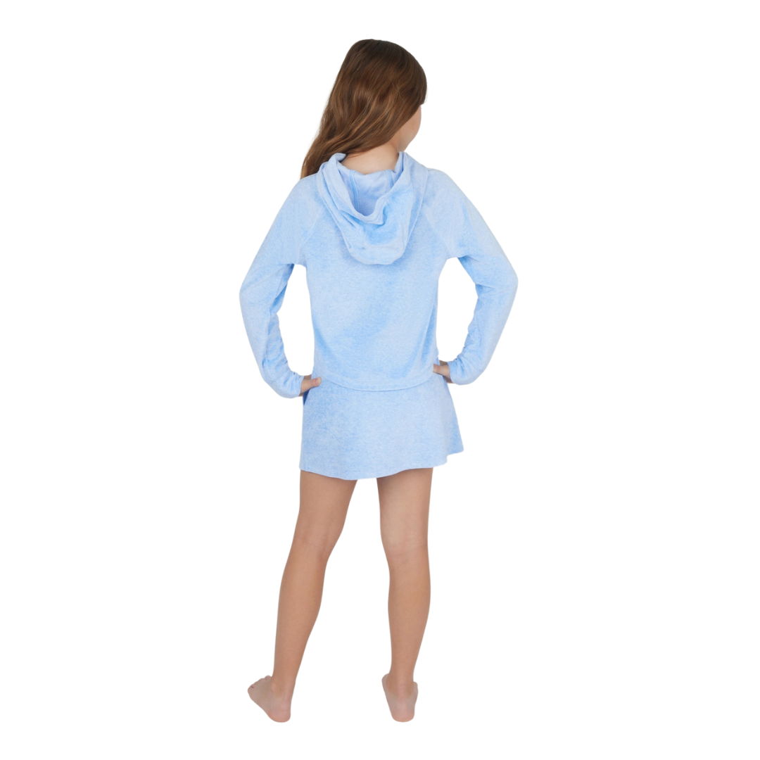 Girls Velour Hoodie