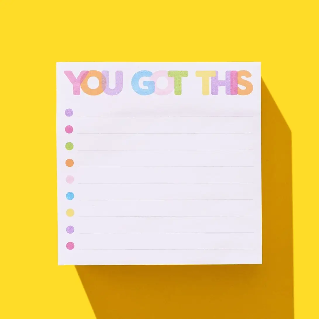 Sticky Notes Pad - "You Got This" - 300 Sheets