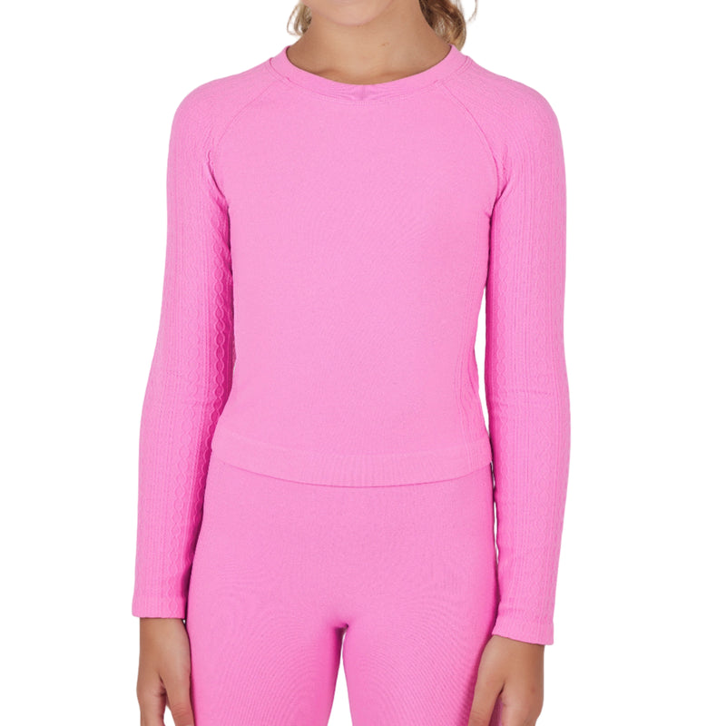 Seamless Crew Neck Top