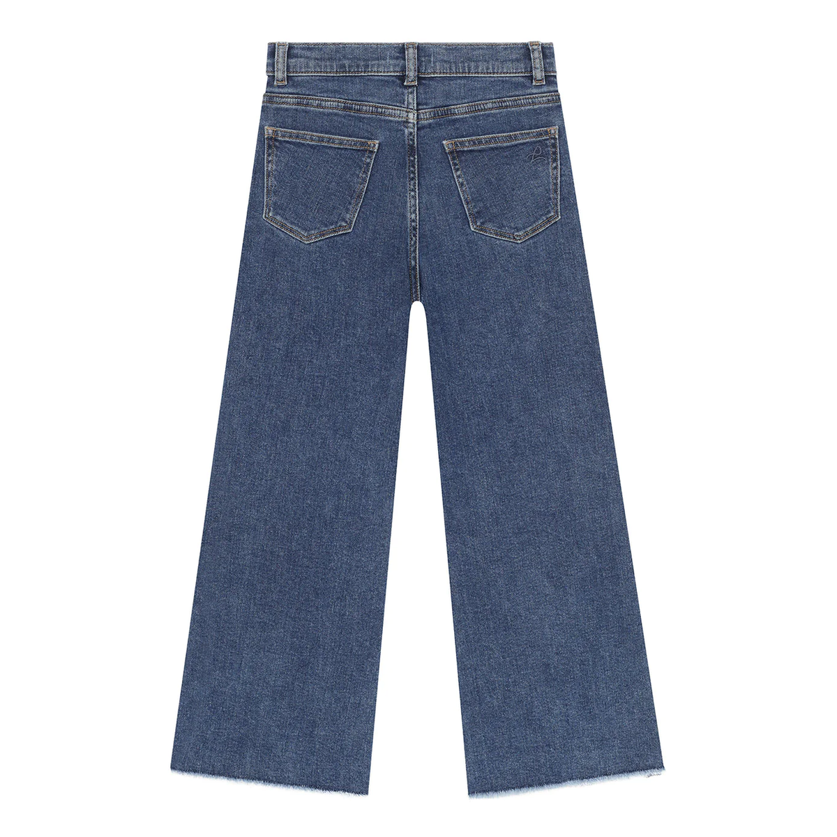 Lily Wide Leg Jean in Adams Wash