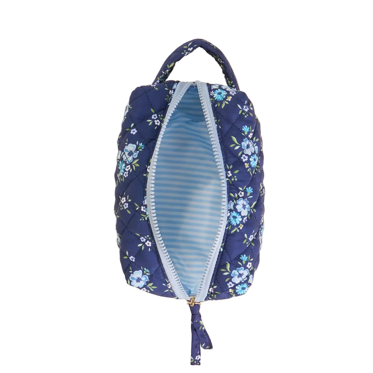 Essentials Quilted Cosmetic Pouch
