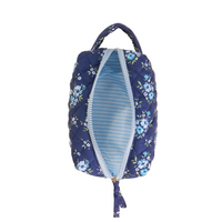 Essentials Quilted Cosmetic Pouch