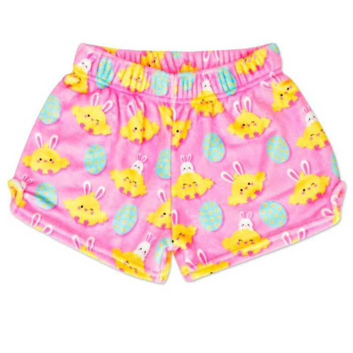 Hoppy Chicks Plush Shorts