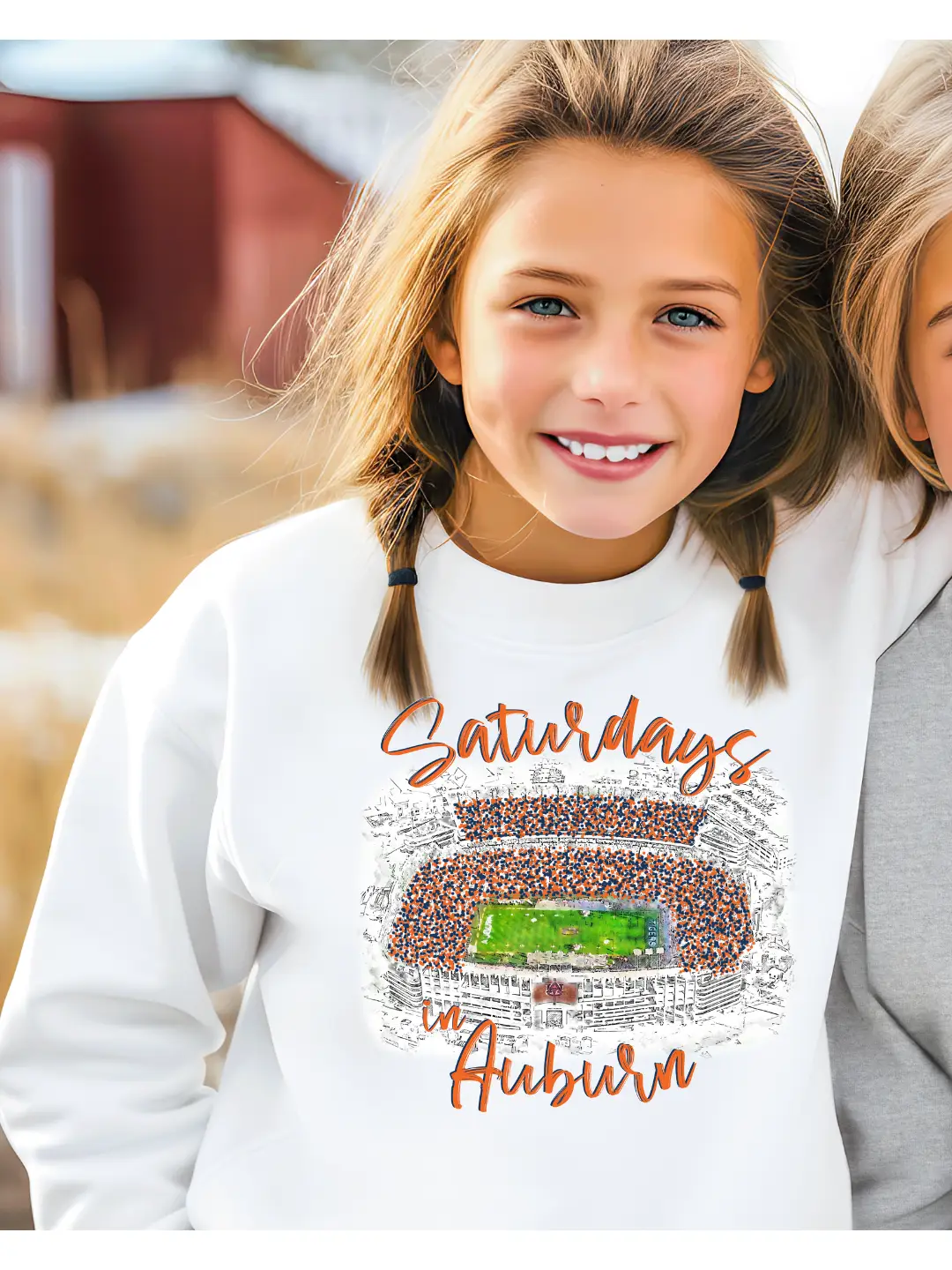 Saturday's in Auburn Youth Crewneck Pullover