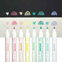 Vivid Pop! Water-Based Paint Markers: Metallic (Set of 8)