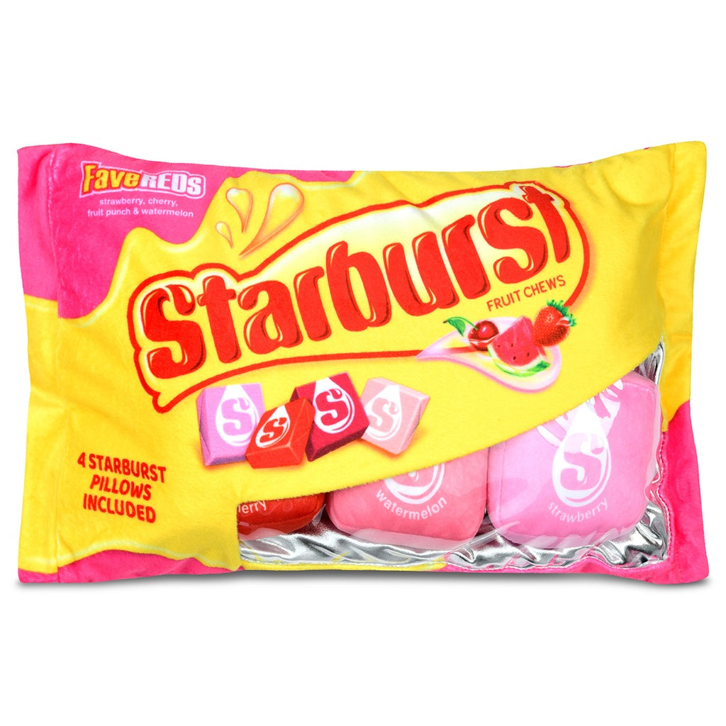 Starbursts Fave Reds Packaging Plush