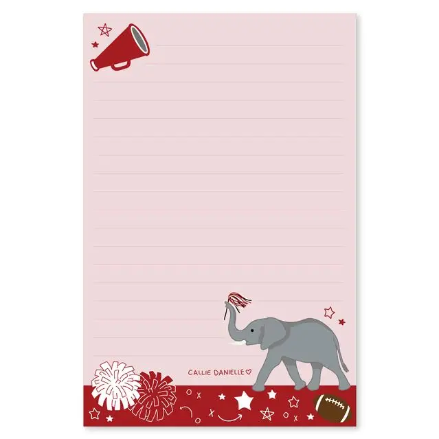 Tuscaloosa Football Game Day Notepad