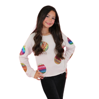Sequins Christmas Ornament Sweatshirt