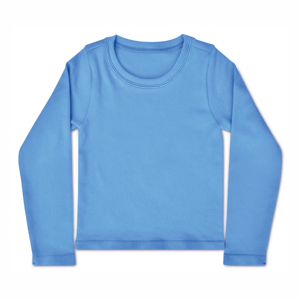 Bright Blue Long Sleeve Shirt