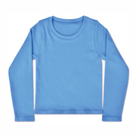 Bright Blue Long Sleeve Shirt
