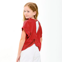 Open Back Fashion Top
