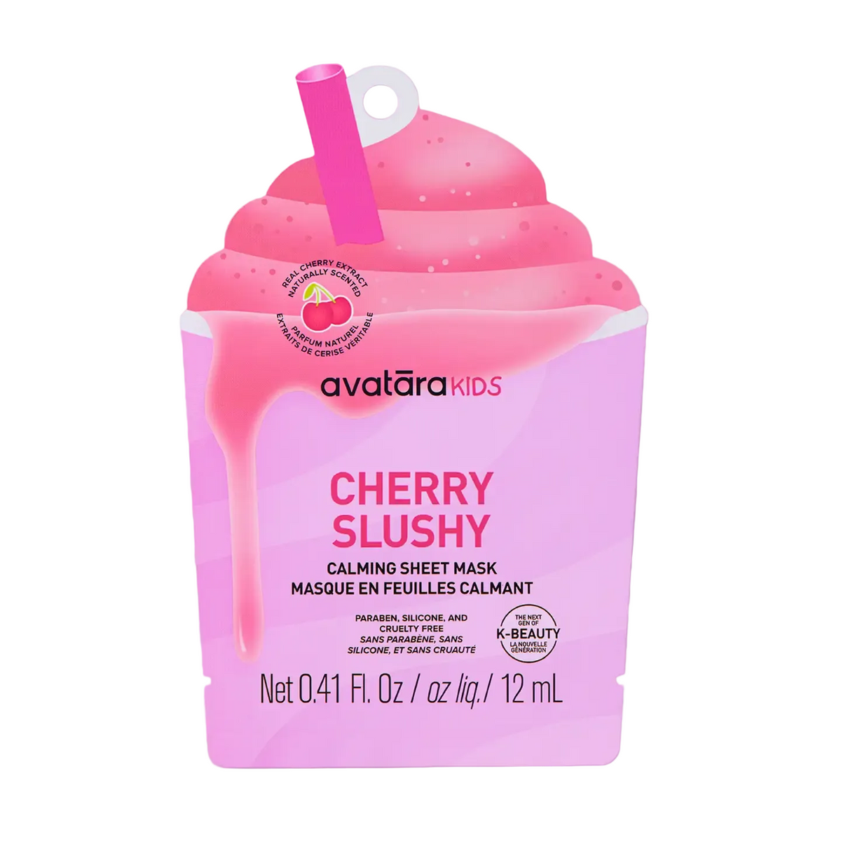Cherry Slushy Kid's Mask