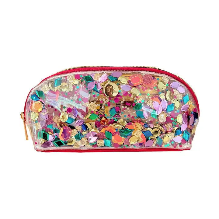 Bows & Jewels Confetti Pencil Pouch