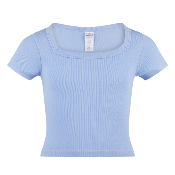 Seamless Square Neck Tee