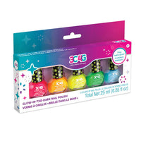 Glow in the Dark Nail Polish - 5 Pack