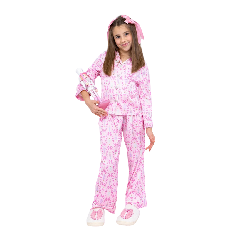 Nutcracker Long Sleeve Pajama Pant Set
