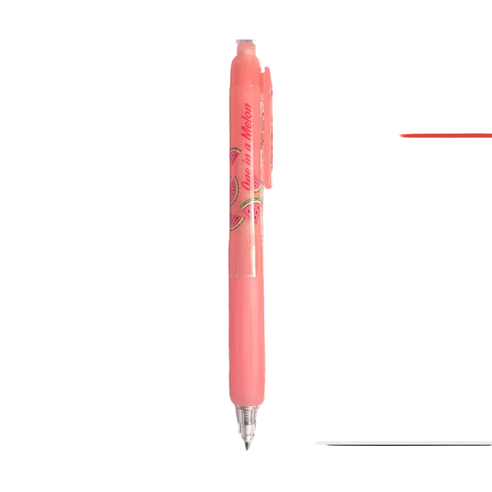 Black Ink Scented Gel Pen - Watermelon