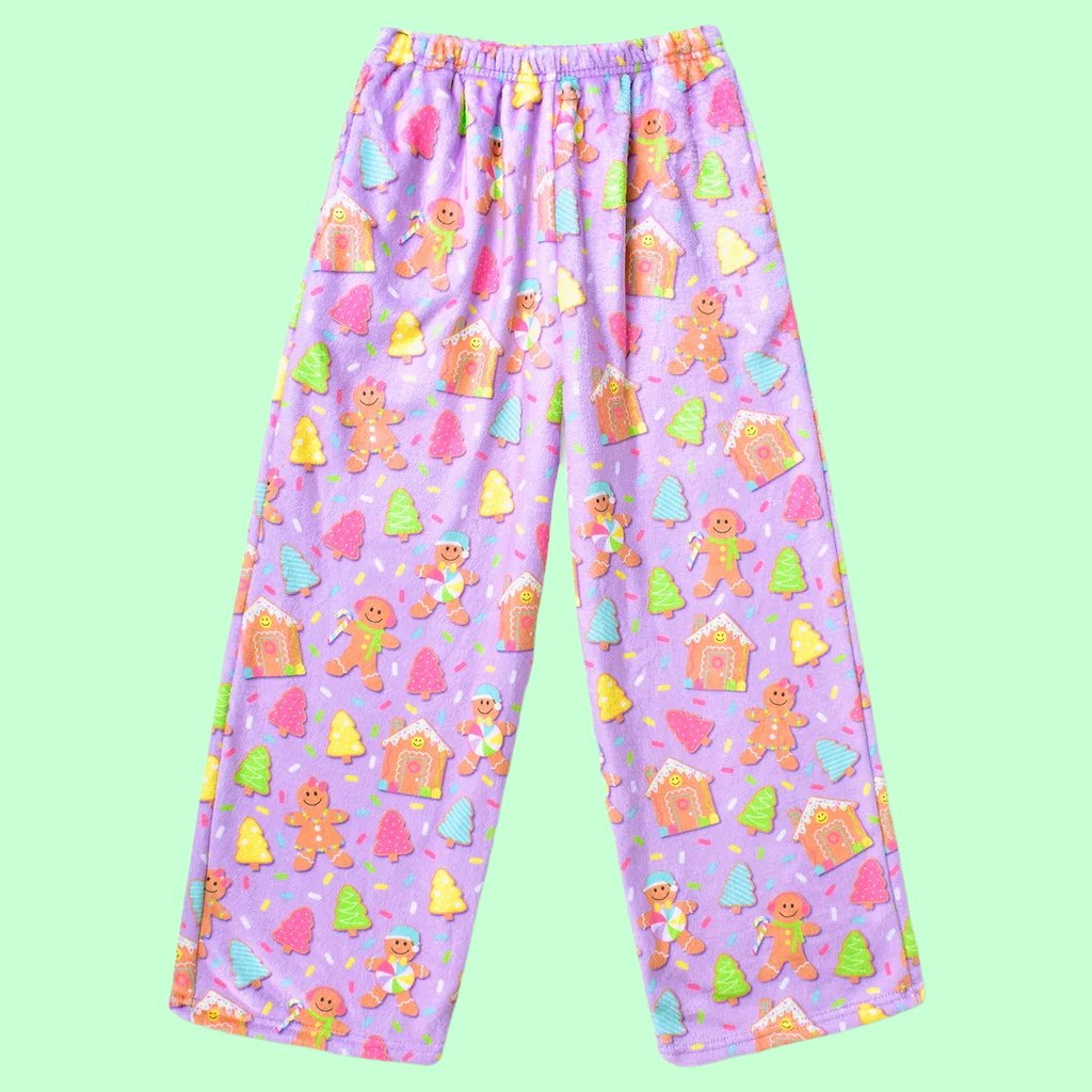 Joyful Gingerbread Plush Pants