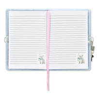 Pretty Kitty Lock and Key Journal