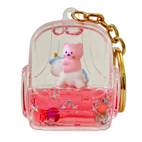 Bear & Unicorn Floaty Key Charm