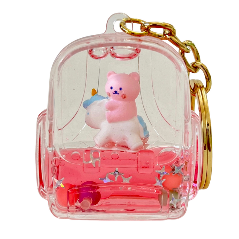 Bear & Unicorn Floaty Key Charm
