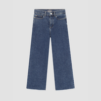 Lily Wide Leg Jean in Adams Wash